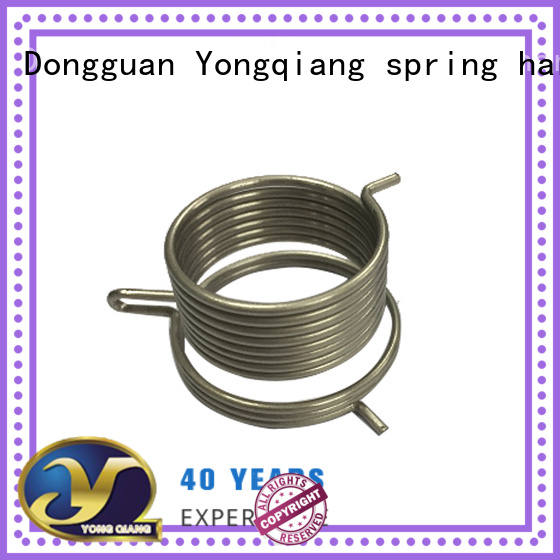 Yongqiang torsion tension springs overseas market for hardware industry