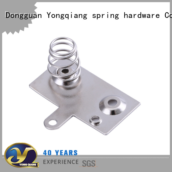 Battery flat spring