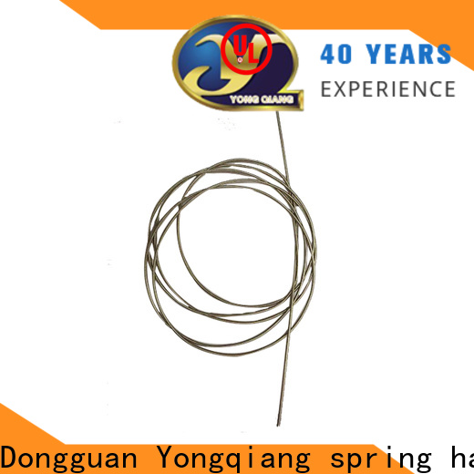 Yongqiang long-life torsion springs overseas trader for industry